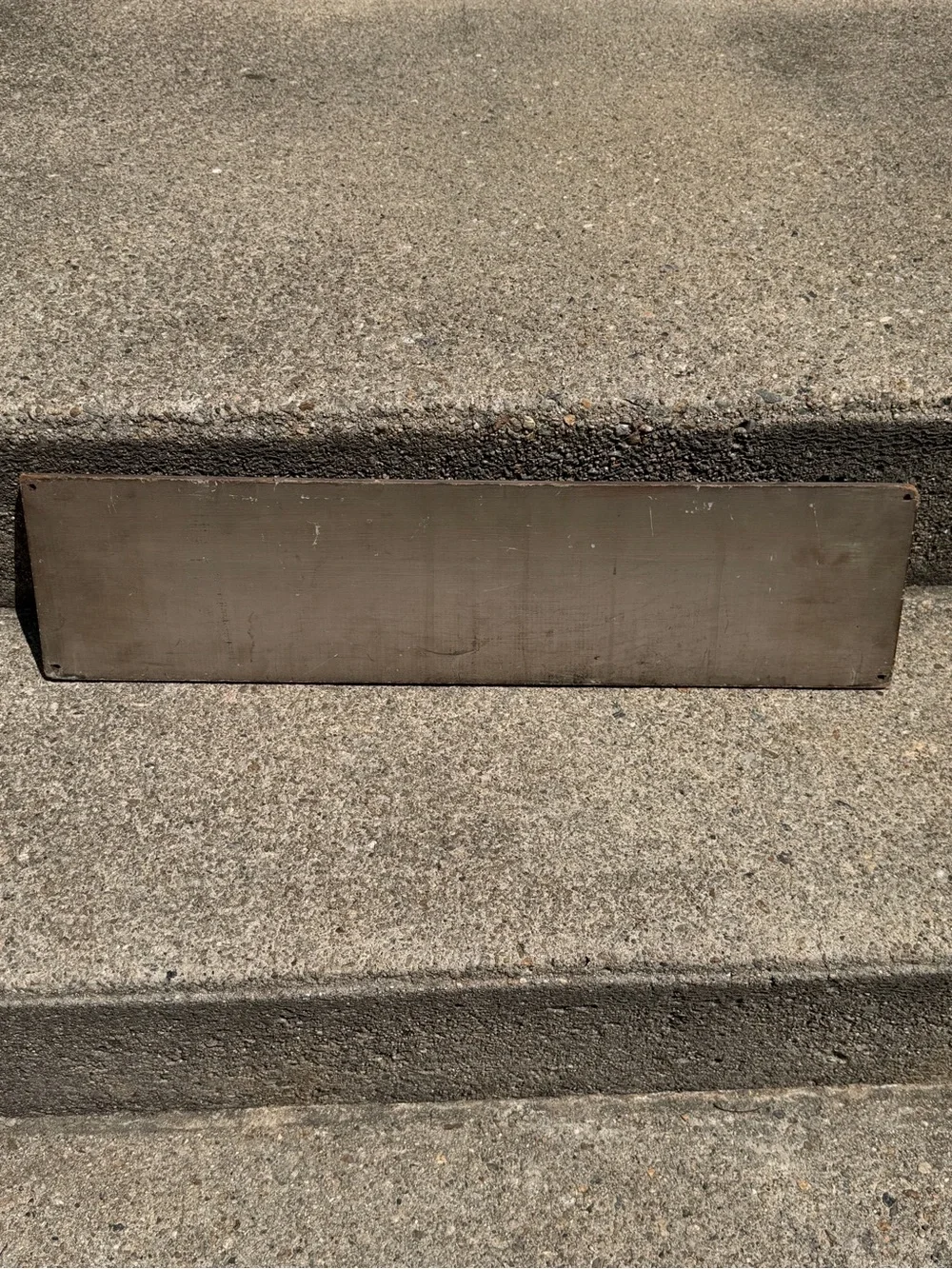 'DIE ENGRAVING' wooden vintage sign